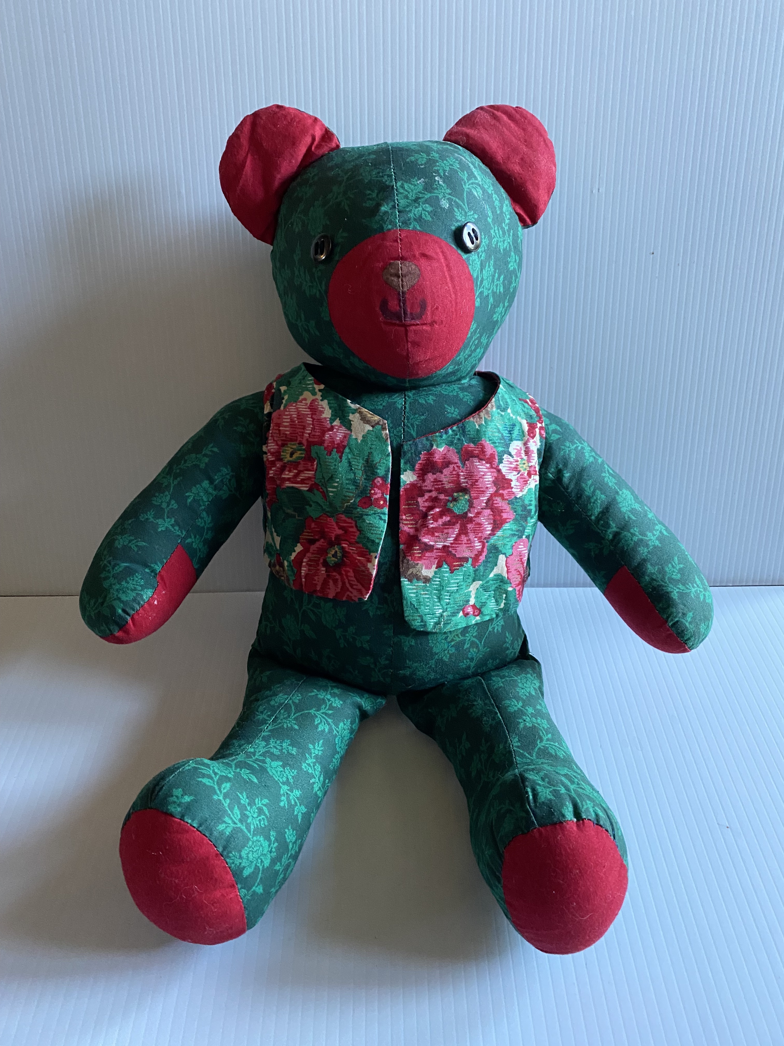 Stuffed Christmas Bear