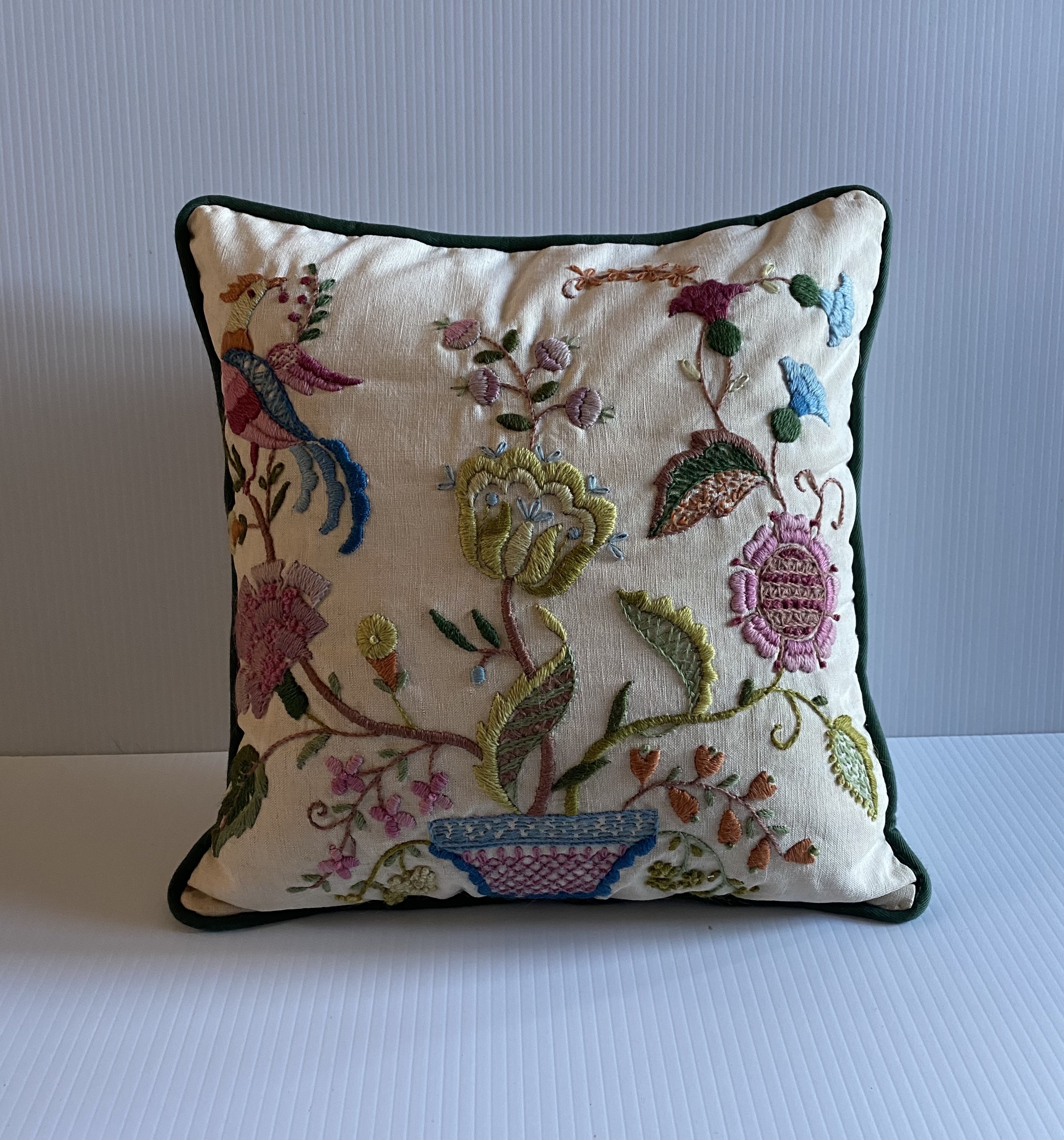 Crewelwork Pillow